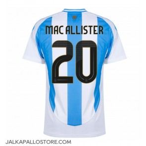 Argentiina Alexis Mac Allister #20 Kotipaita Copa America 2024 Lyhythihainen